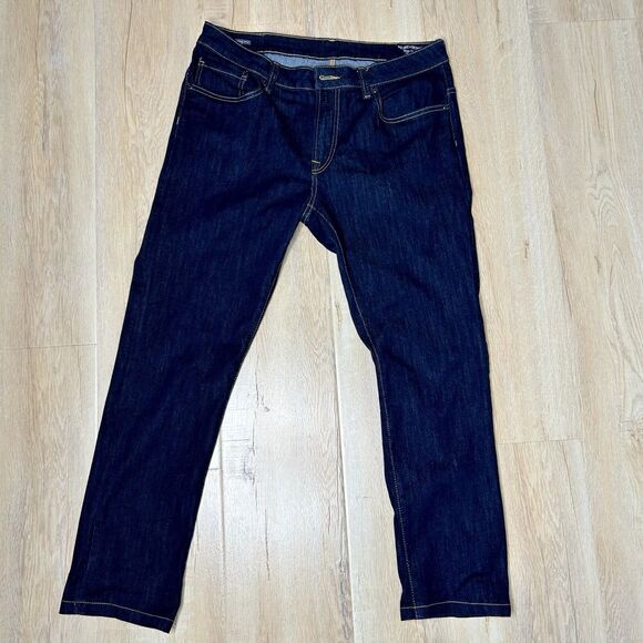 Buffalo Jeans Mens Size 36x32 Blue Denim Pants Slim  Ash - Picture 9 of 9